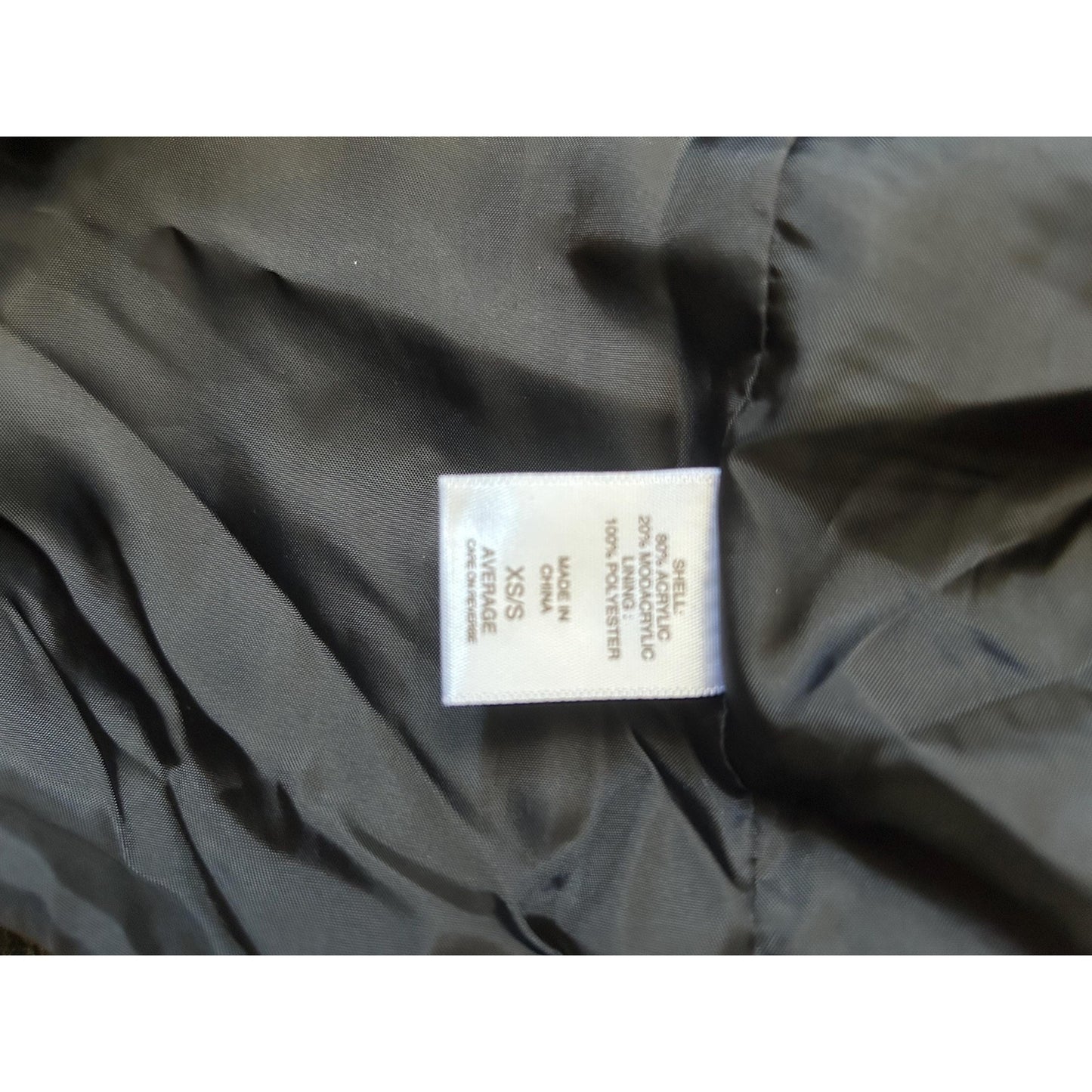 Leopard Print Faux Fur Coat, S