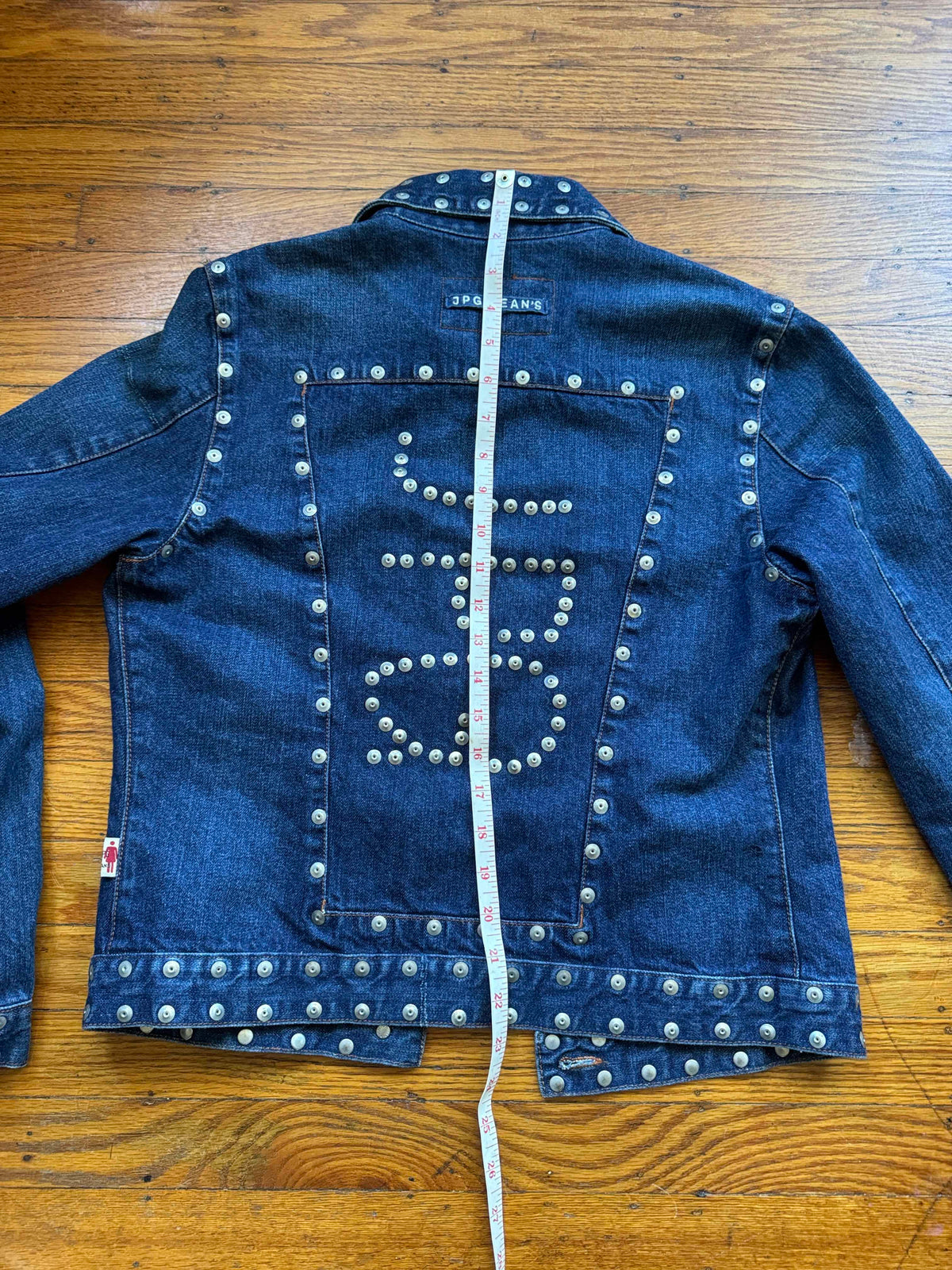 Jean Paul Gaultier (JPG Jeans) Studded Denim jacket Size M/8