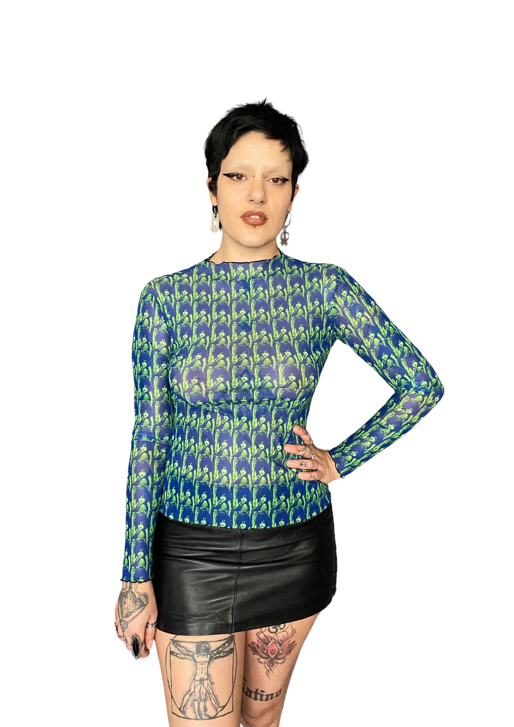 siouxsie mesh top