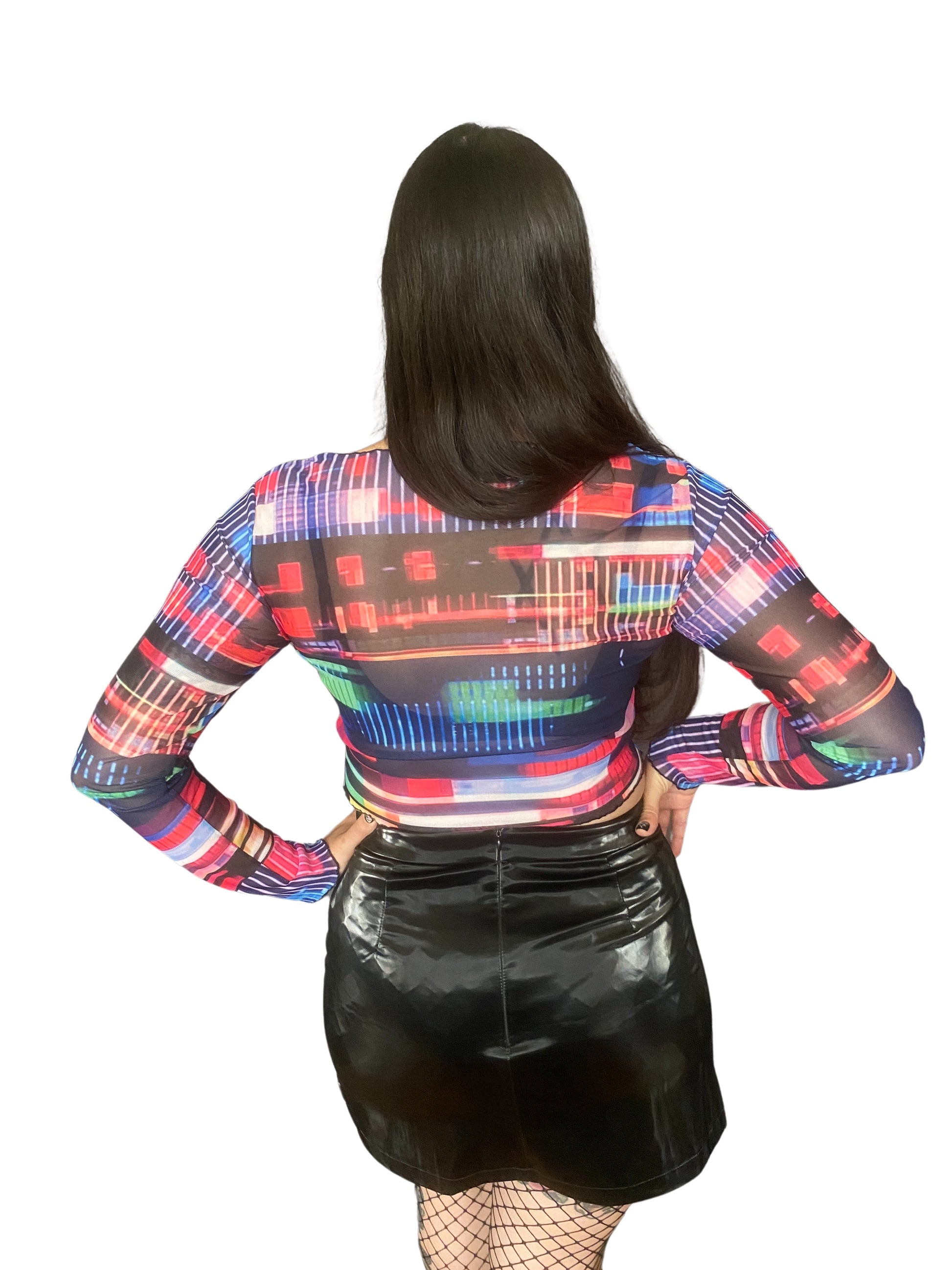 mesh crop back