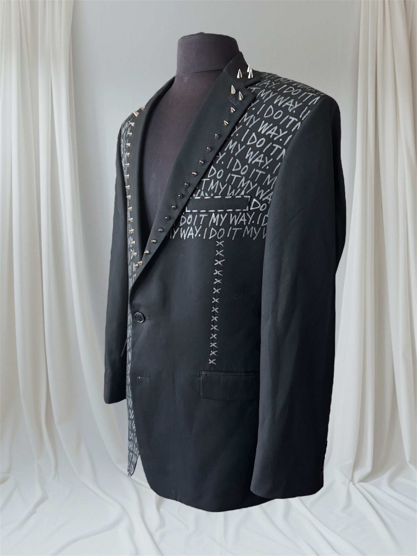 Punk Suit Jacket - I Do It My Way - L 44L