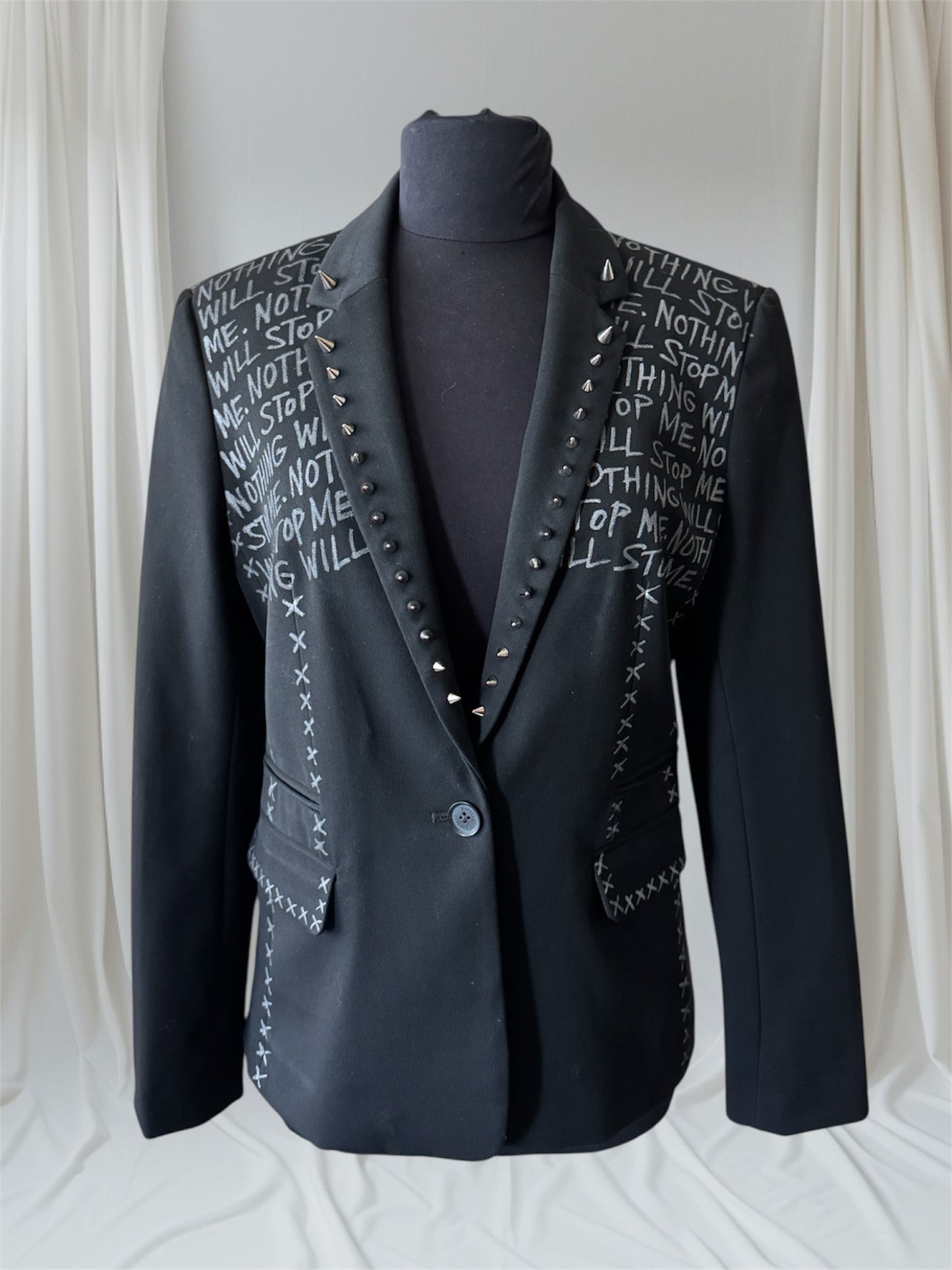 NOTHING WILL STOP ME Size 12 Womens Suit Jacket