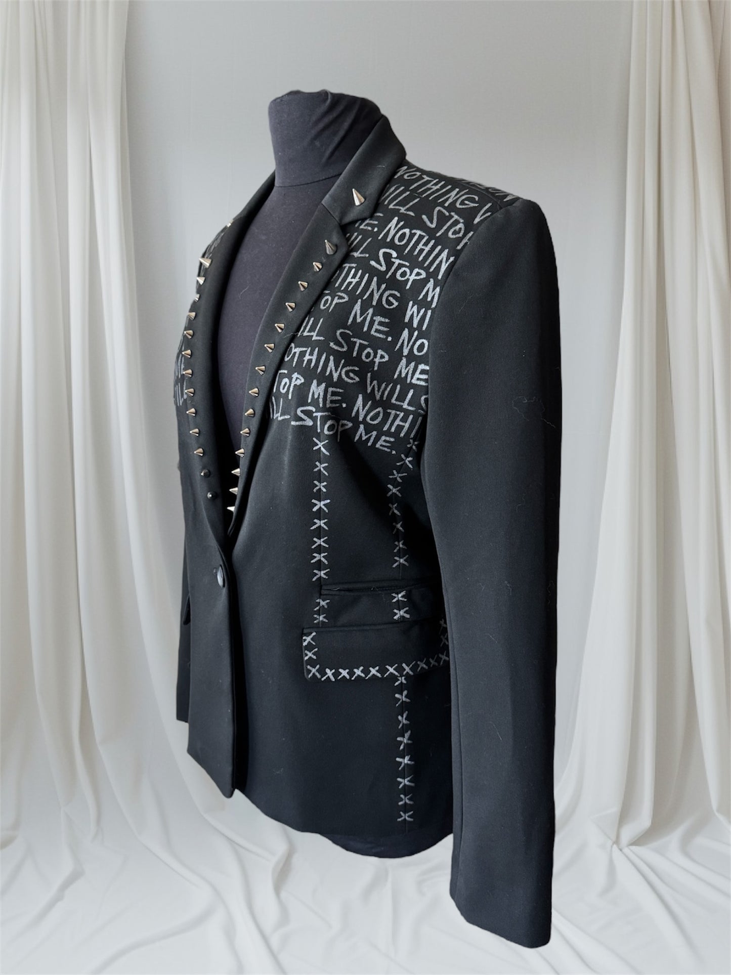 NOTHING WILL STOP ME Size 12 Womens Suit Jacket