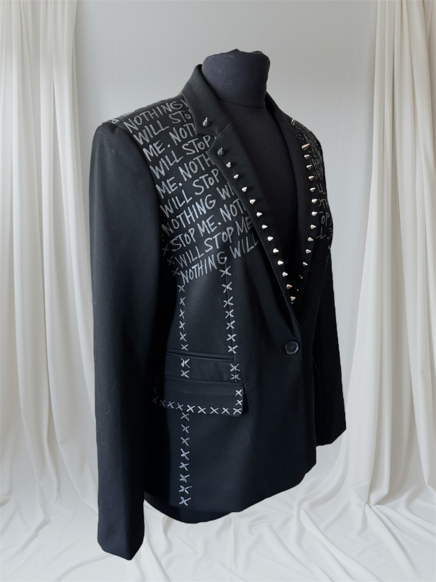 NOTHING WILL STOP ME Size 12 Womens Suit Jacket