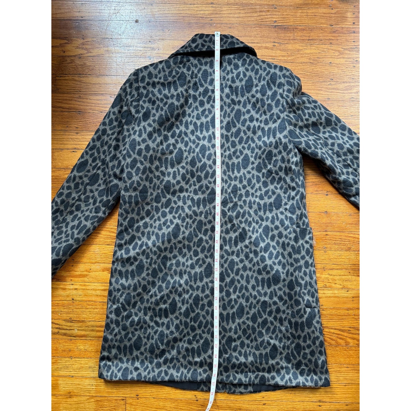Women's Leopard Coat, M