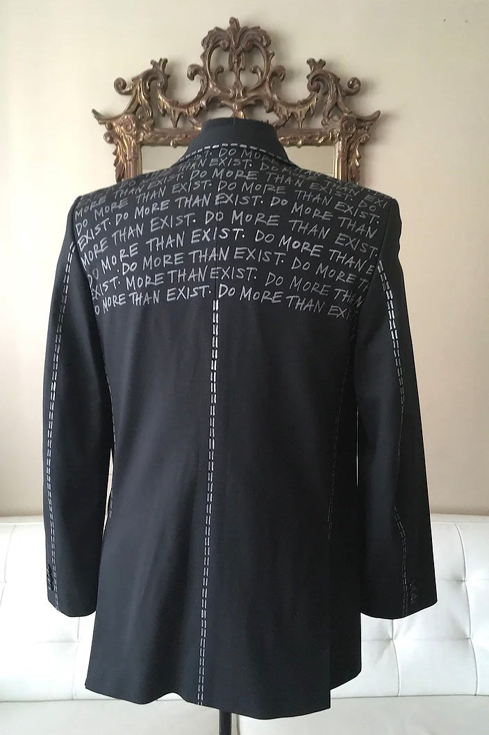 DO MORE THAN EXIST Size 38 Mens Suit Jacket - Punk Majesty Streetwear