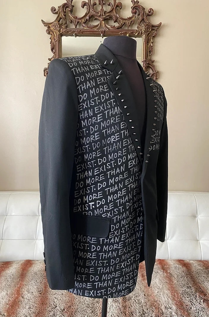 DO MORE THAN EXIST Size 40 Mens Suit Jacket - Punk Majesty Streetwear