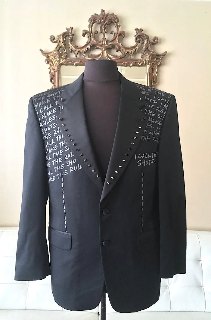 I CALL THE SHOTS. I MAKE THE RULES TUXEDO 38-39 Mens Suit Jacket - Punk Majesty Streetwear