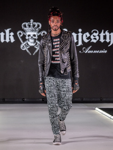 studded leather motorcycle jacket