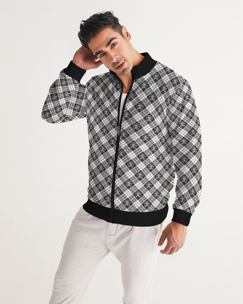Punk Majesty Tartan Men's Track Jacket - Punk Majesty Streetwear