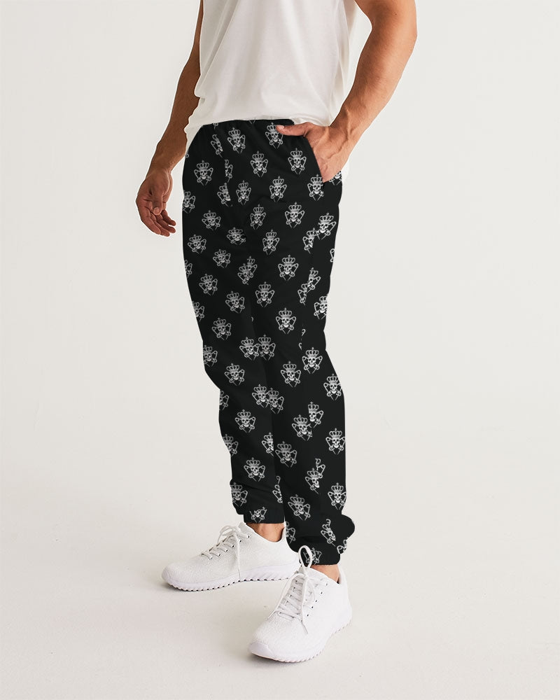Punk Majesty Logo Pattern Men's Track Pants - Punk Majesty Streetwear