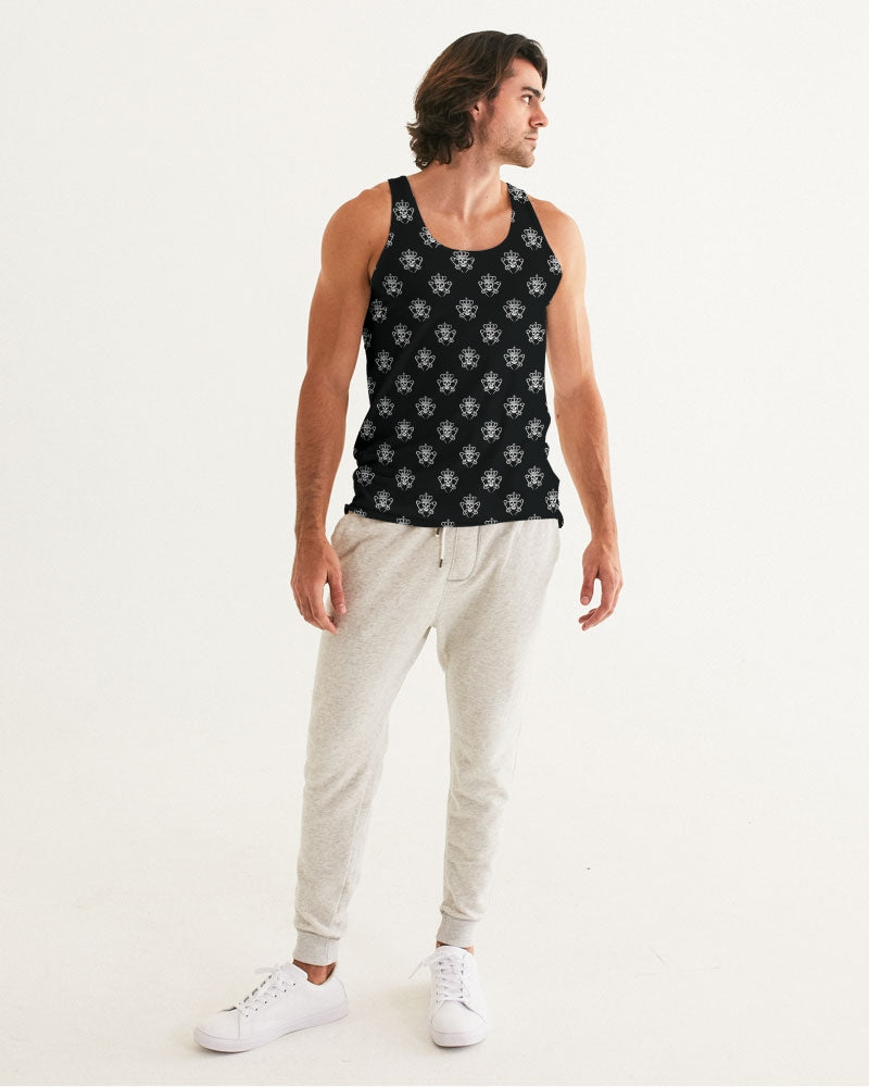 Punk Majesty Logo Pattern Men's Tank - Punk Majesty Streetwear