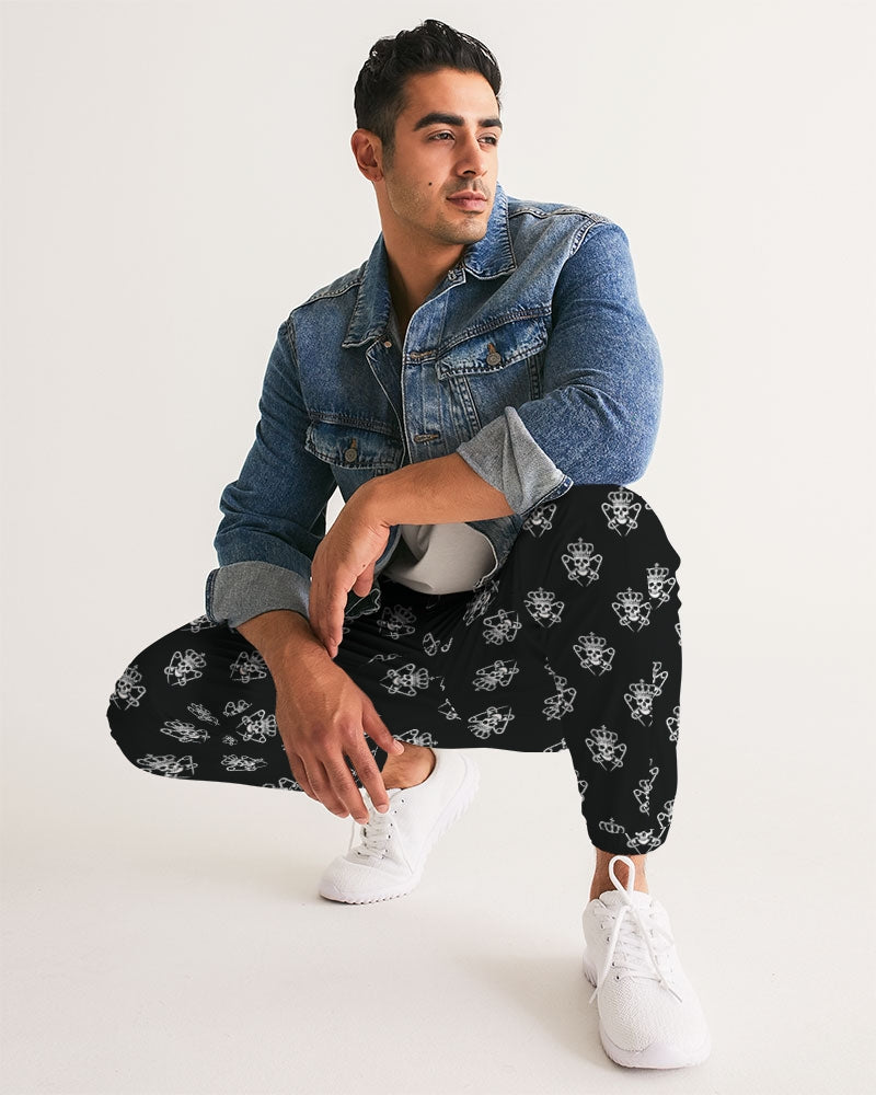 Punk Majesty Logo Pattern Men's Track Pants - Punk Majesty Streetwear