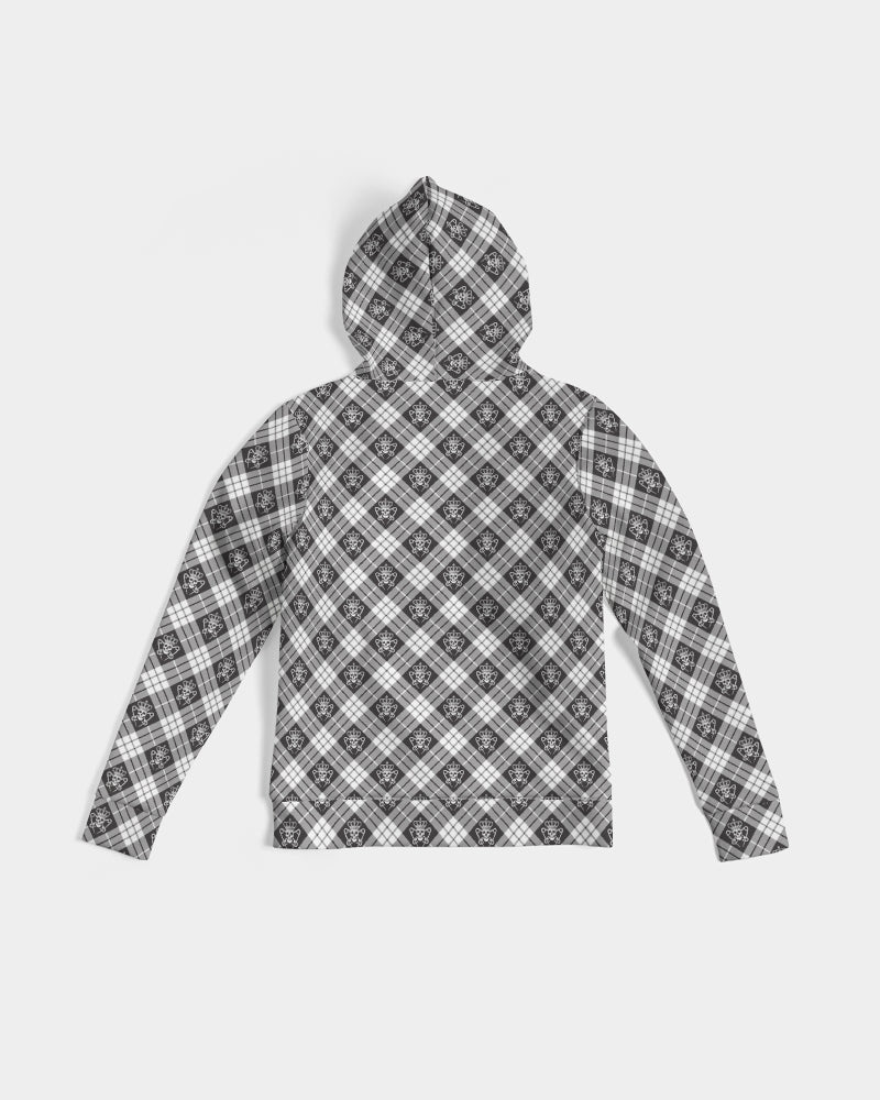 Punk Majesty Tartan Women's Hoodie - Punk Majesty Streetwear