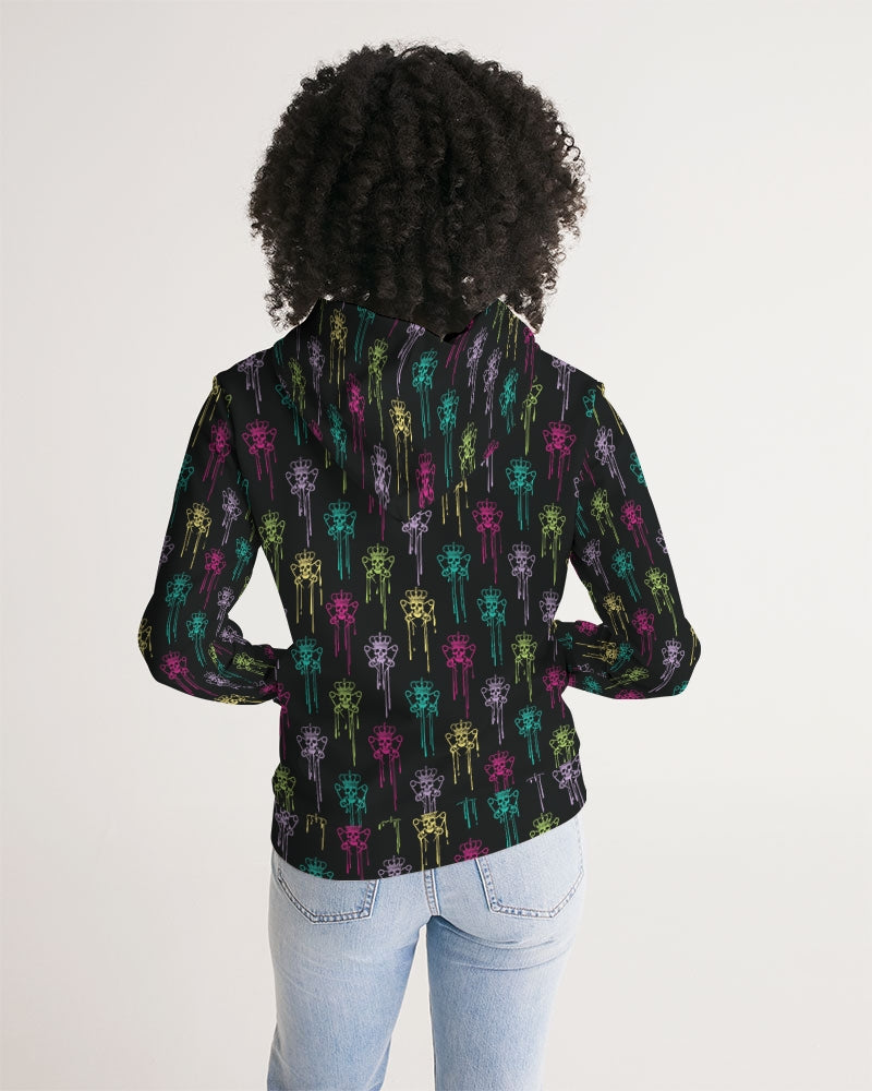 Punk Majesty Logo Drip Women's Hoodie - Punk Majesty Streetwear