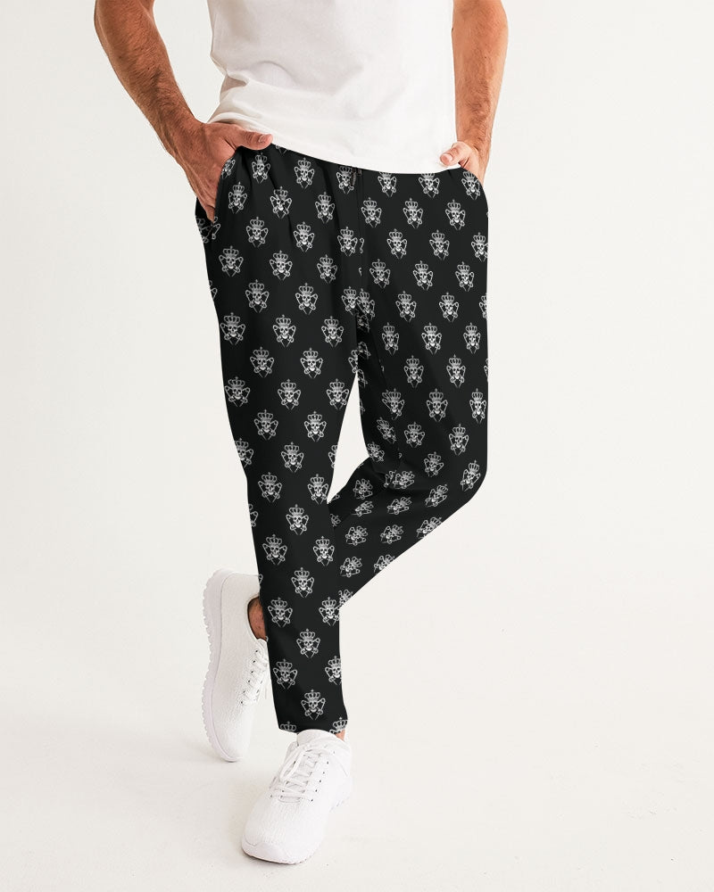 Logo Pattern Men's Joggers - Punk Majesty Streetwear