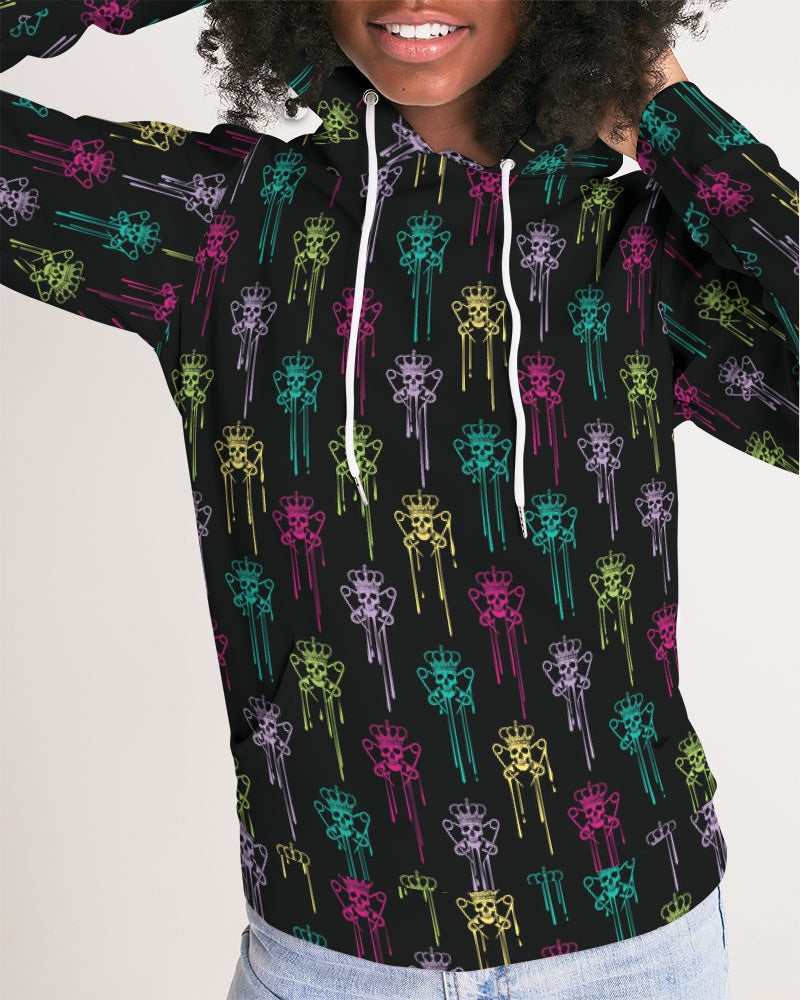 Punk Majesty Logo Drip Women's Hoodie - Punk Majesty Streetwear