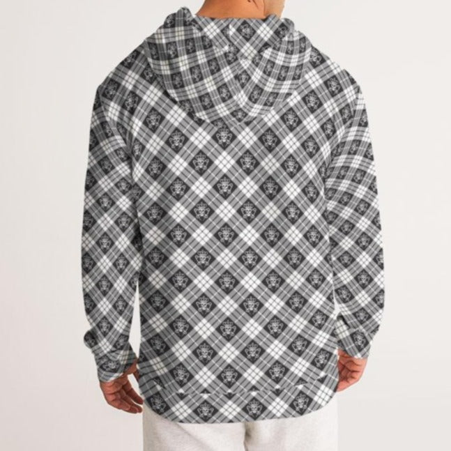 Mens Tartan Hoodie