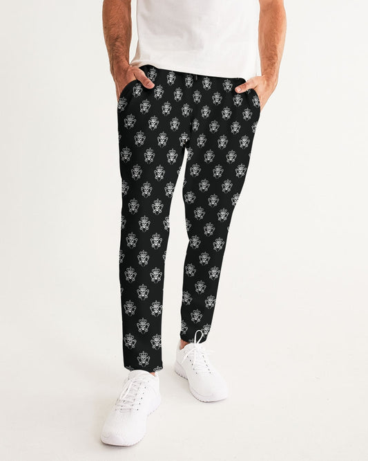 Logo Pattern Men's Joggers - Punk Majesty Streetwear