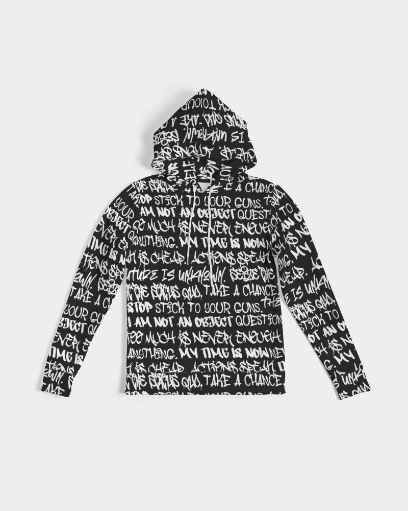 Empowering Graffiti Women's Hoodie - Punk Majesty Streetwear