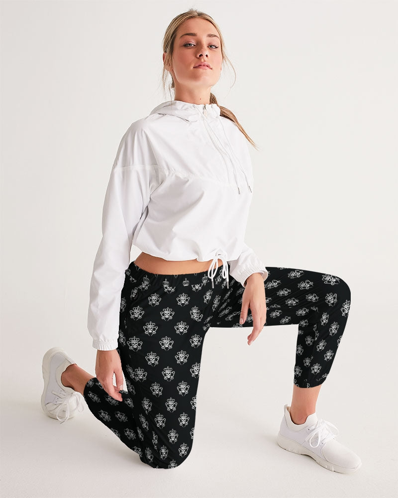 Punk Majesty Logo Pattern Women's Track Pants - Punk Majesty Streetwear