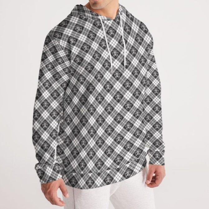 Mens Tartan Hoodie