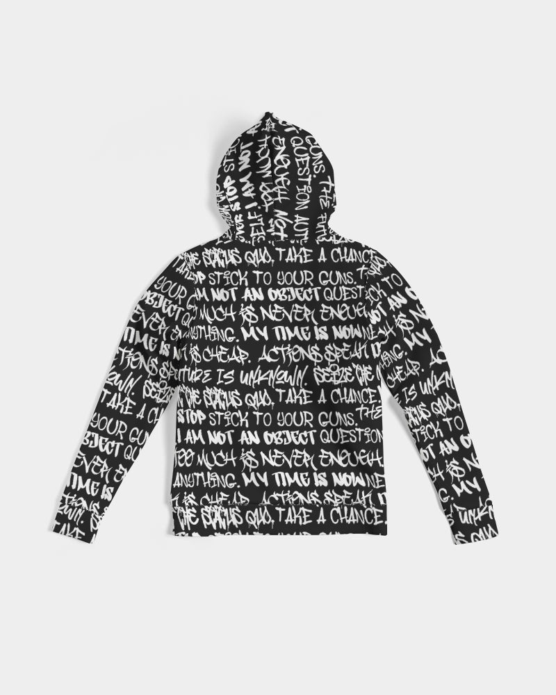 Empowering Graffiti Women's Hoodie - Punk Majesty Streetwear