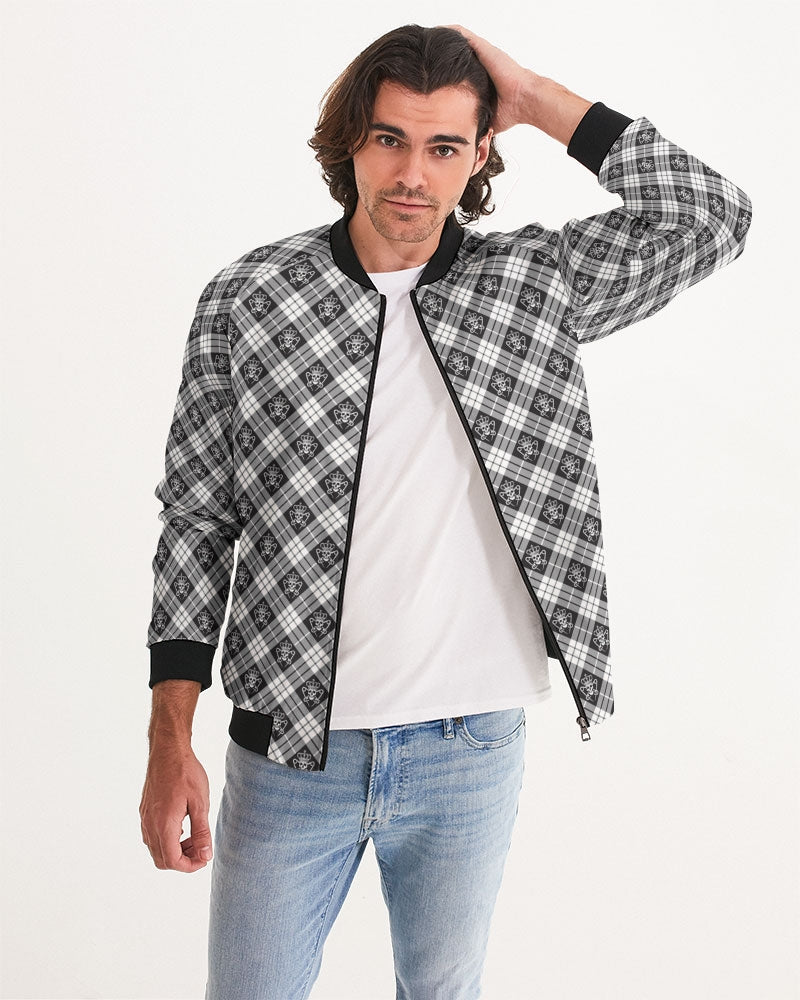 Men's Tartan Bomber Jacket