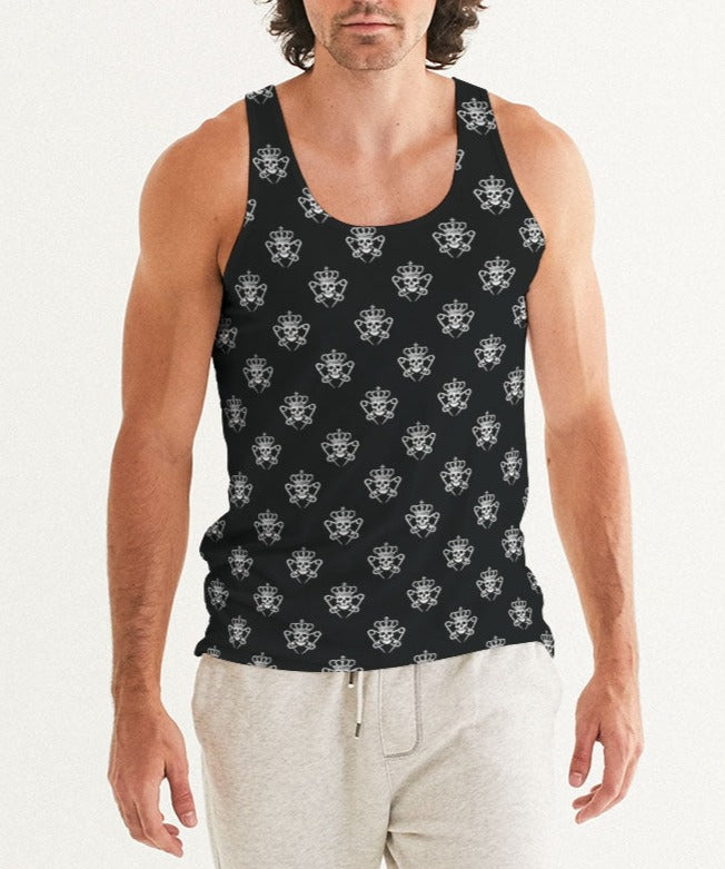 Logo Pattern Tank Top
