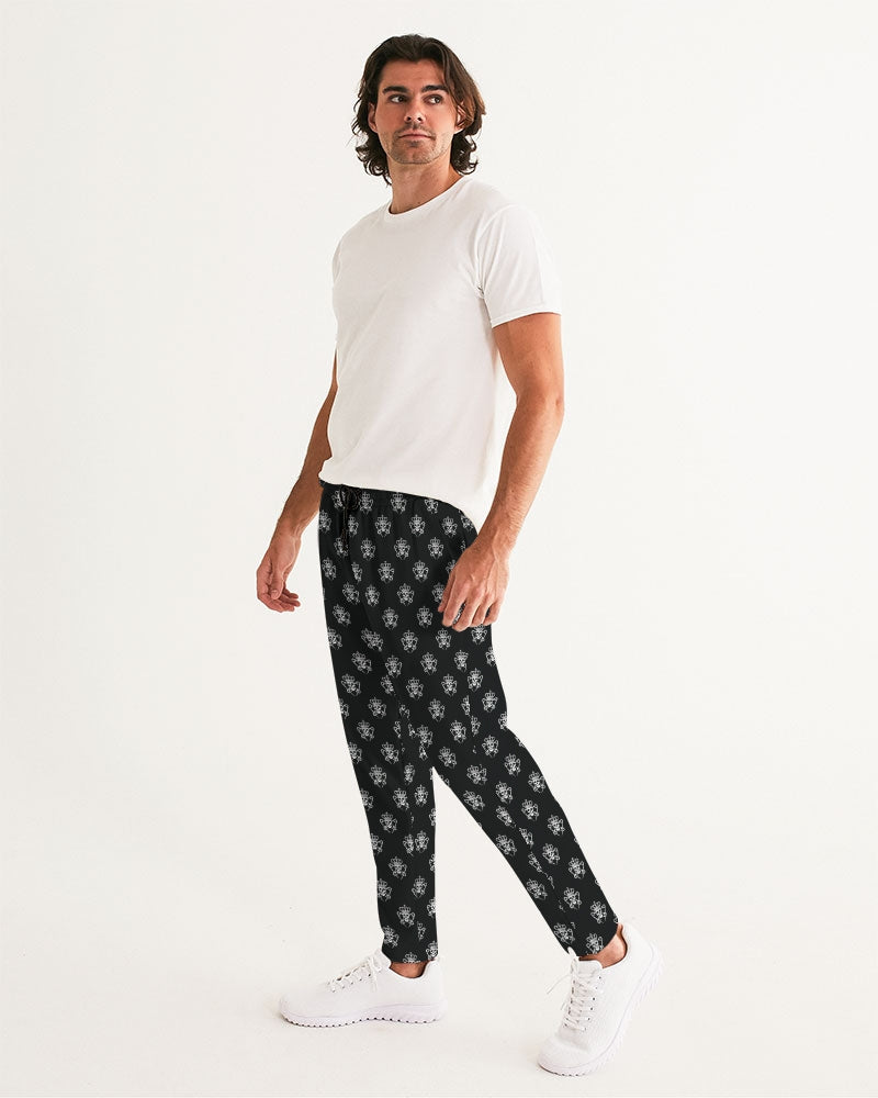 Logo Pattern Men's Joggers - Punk Majesty Streetwear