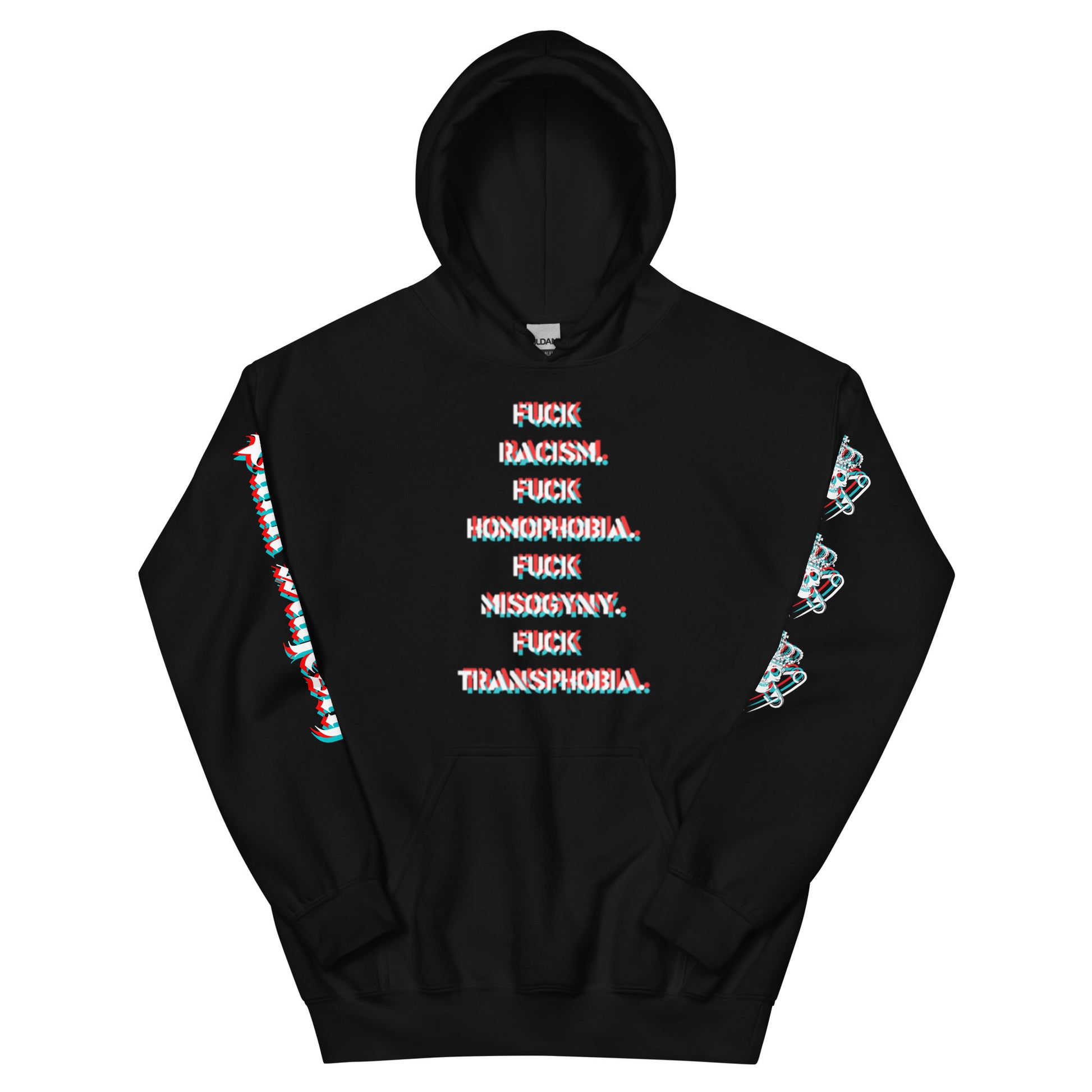 FUCK ALL Unisex Hoodie - Punk Majesty Streetwear