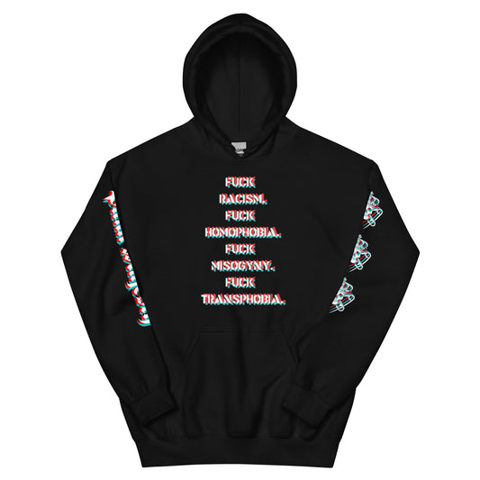 FUCK ALL Unisex Hoodie - Punk Majesty Streetwear