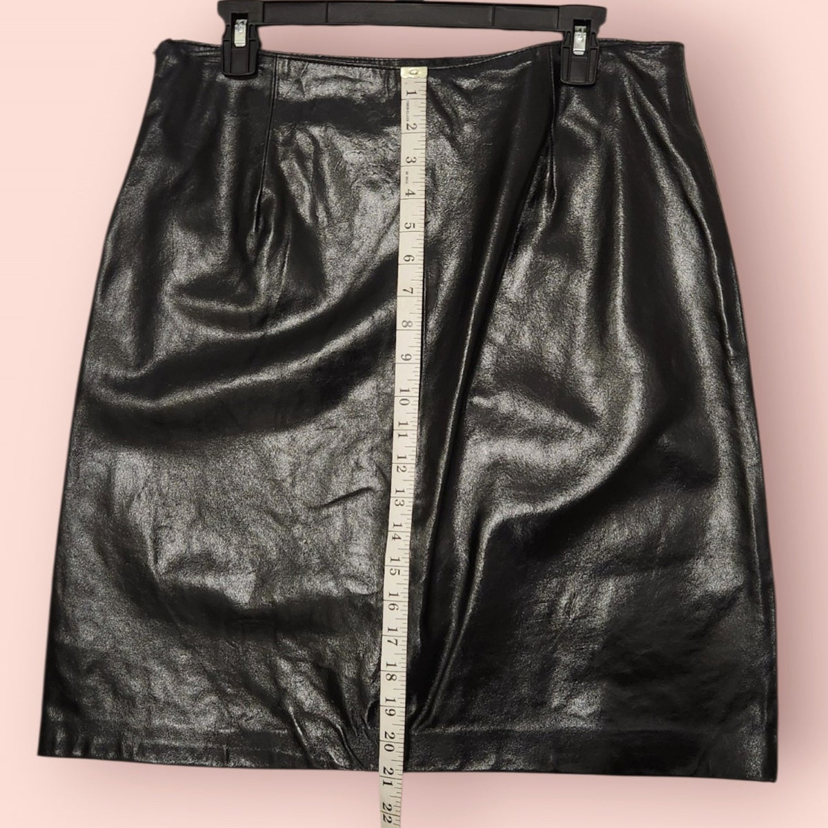 Leather Mini Skirt size 12 Finity Brand