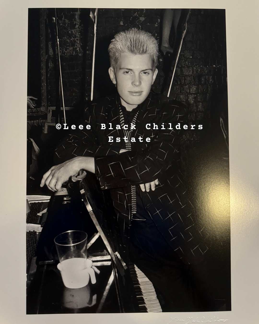 Billy Idol, Speakeasy, Soho, London, UK - 1970s