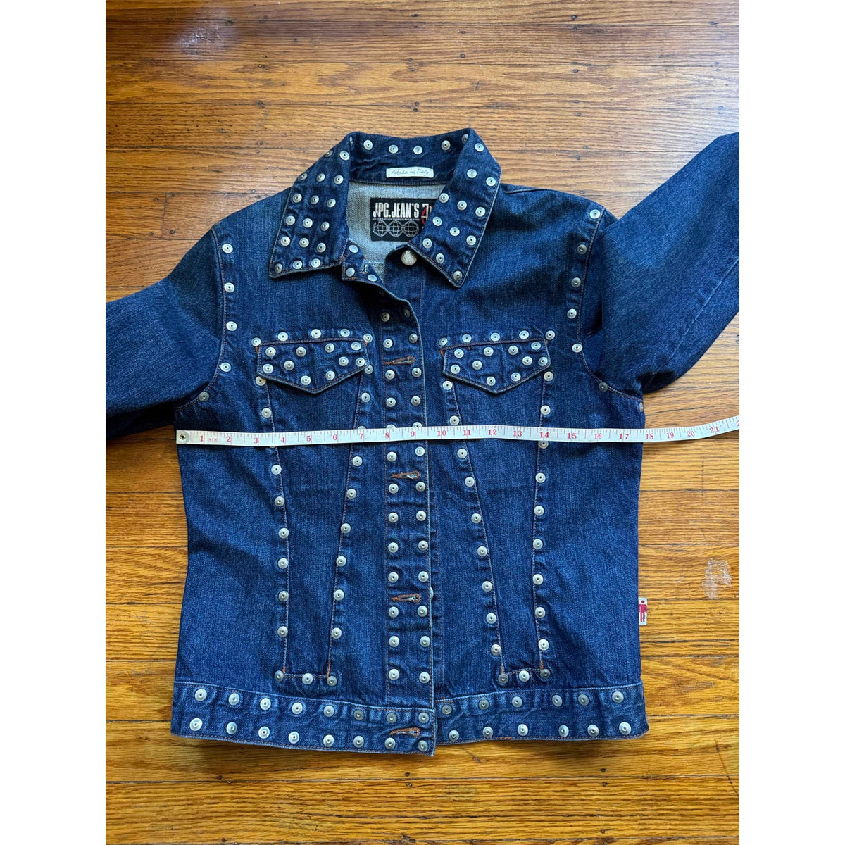 Jean Paul Gaultier (JPG Jeans) Studded Denim jacket Size M/8