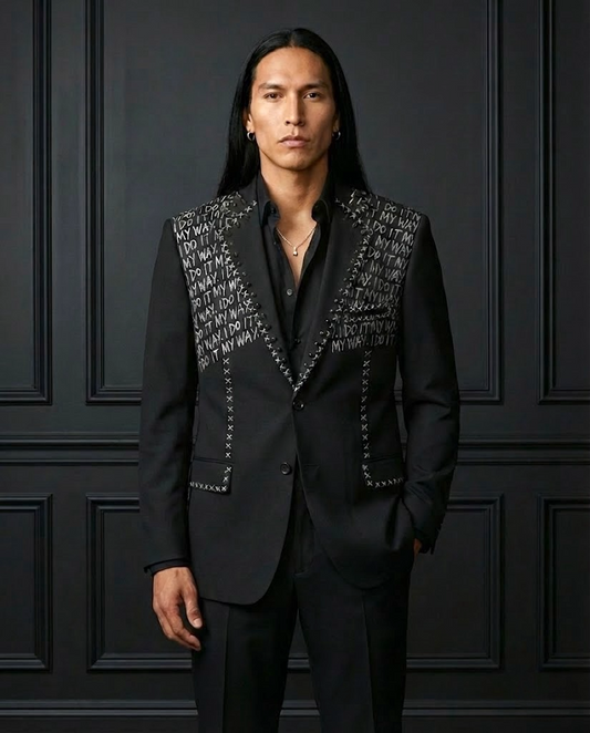 Punk Suit Jacket - I Do It My Way - L US42R