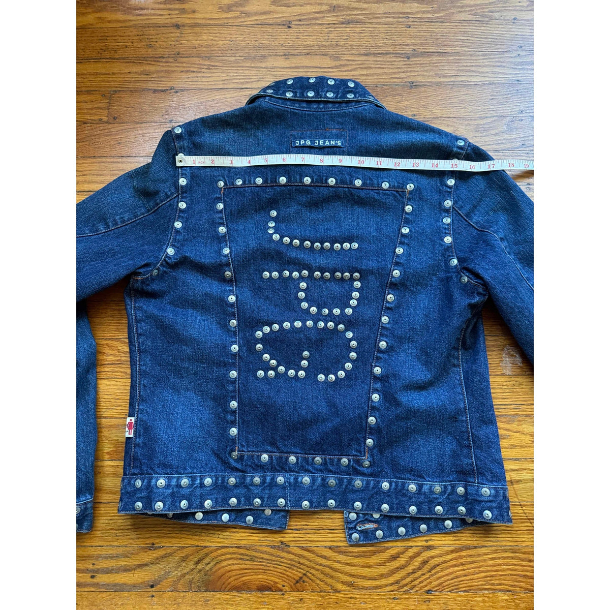 Jean Paul Gaultier (JPG Jeans) Studded Denim jacket Size M/8