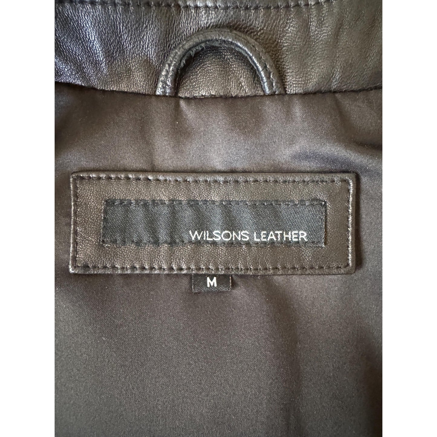 Men's Leather Blazer Jacket, Medium