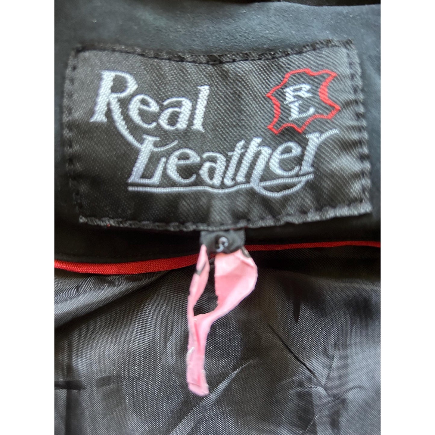 Men's Vintage Black Suede Trucker Jacket, Small