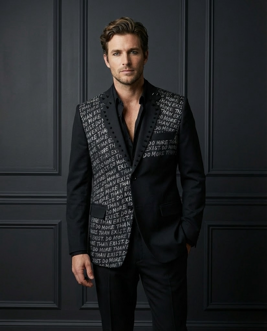 statement suit jacket