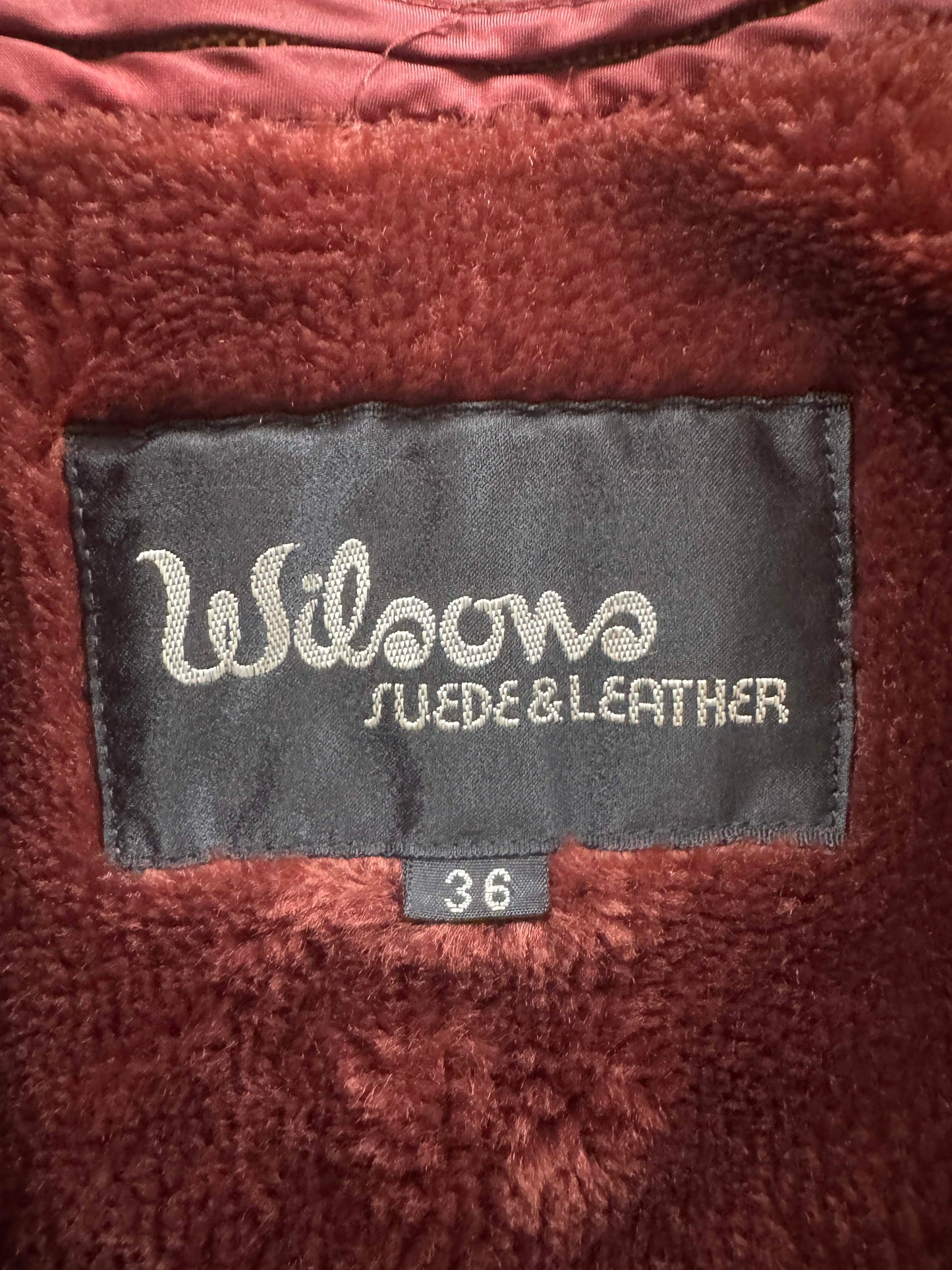 Men's (Unisex) 1970's Oxblood Vintage Leather Jacket, M 36