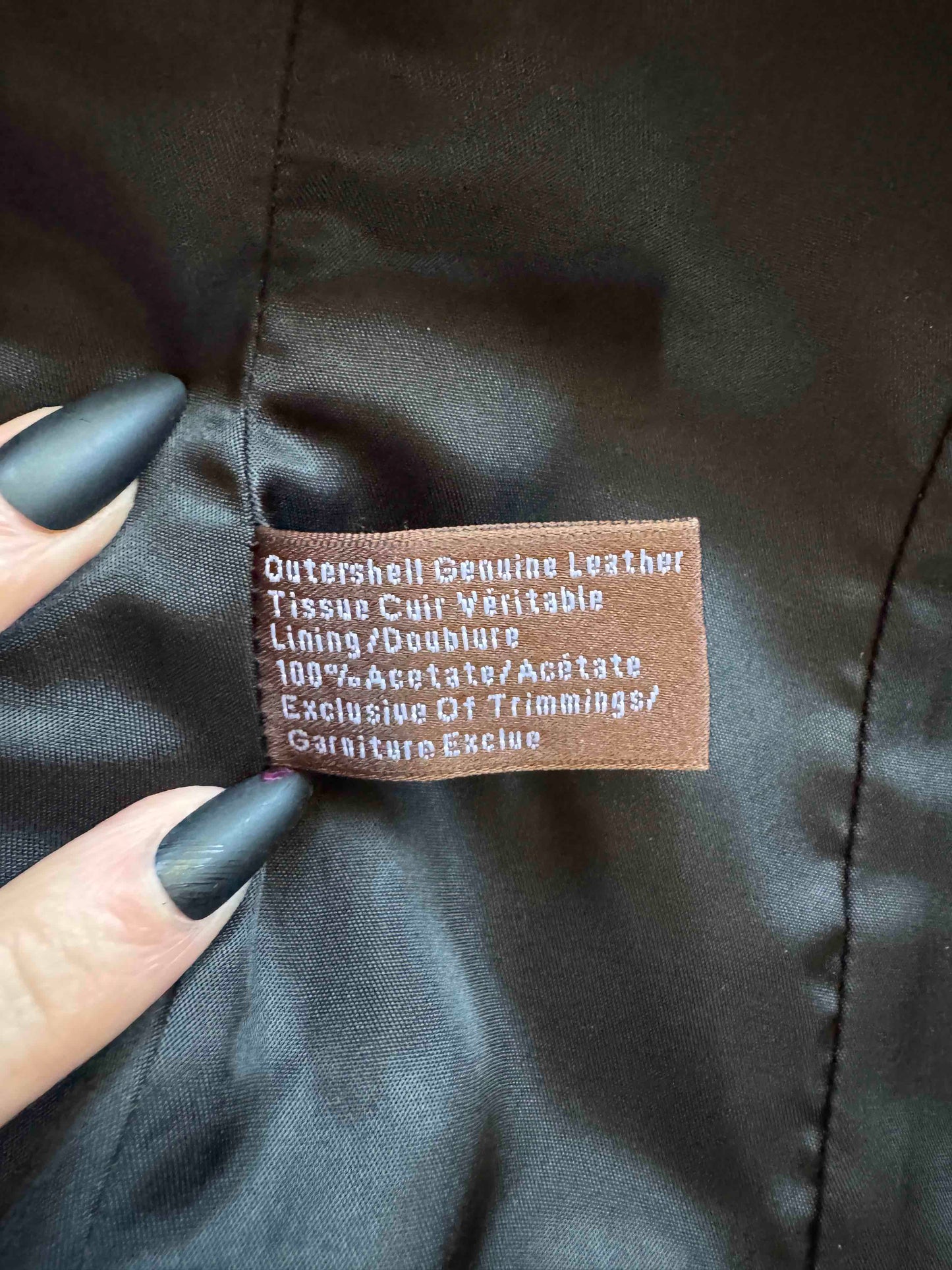 Women's Leather Blazer Jacket, S