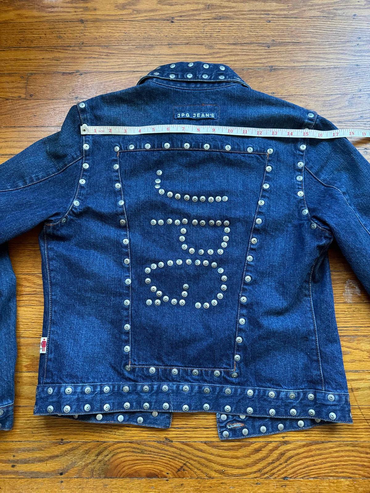 Jean Paul Gaultier (JPG Jeans) Studded Denim jacket Size M/8