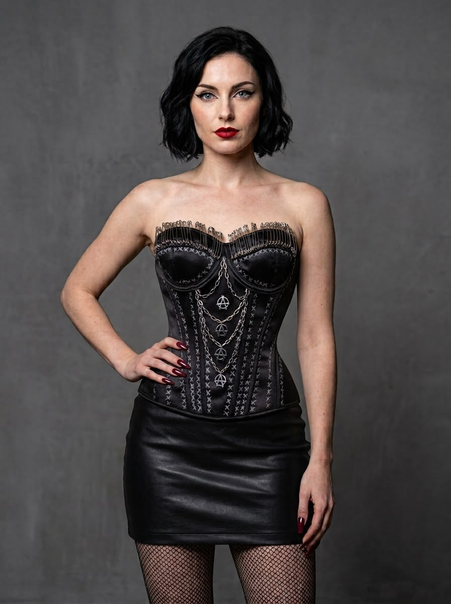 Punk Couture Corset Bustier - S