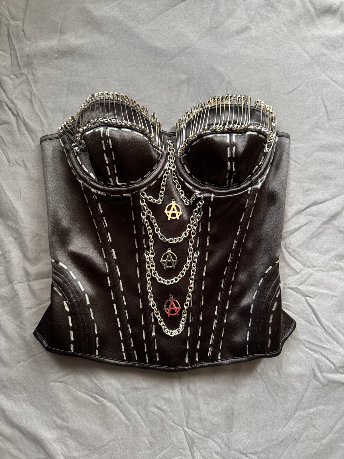 Punk Couture Corset Bustier - S