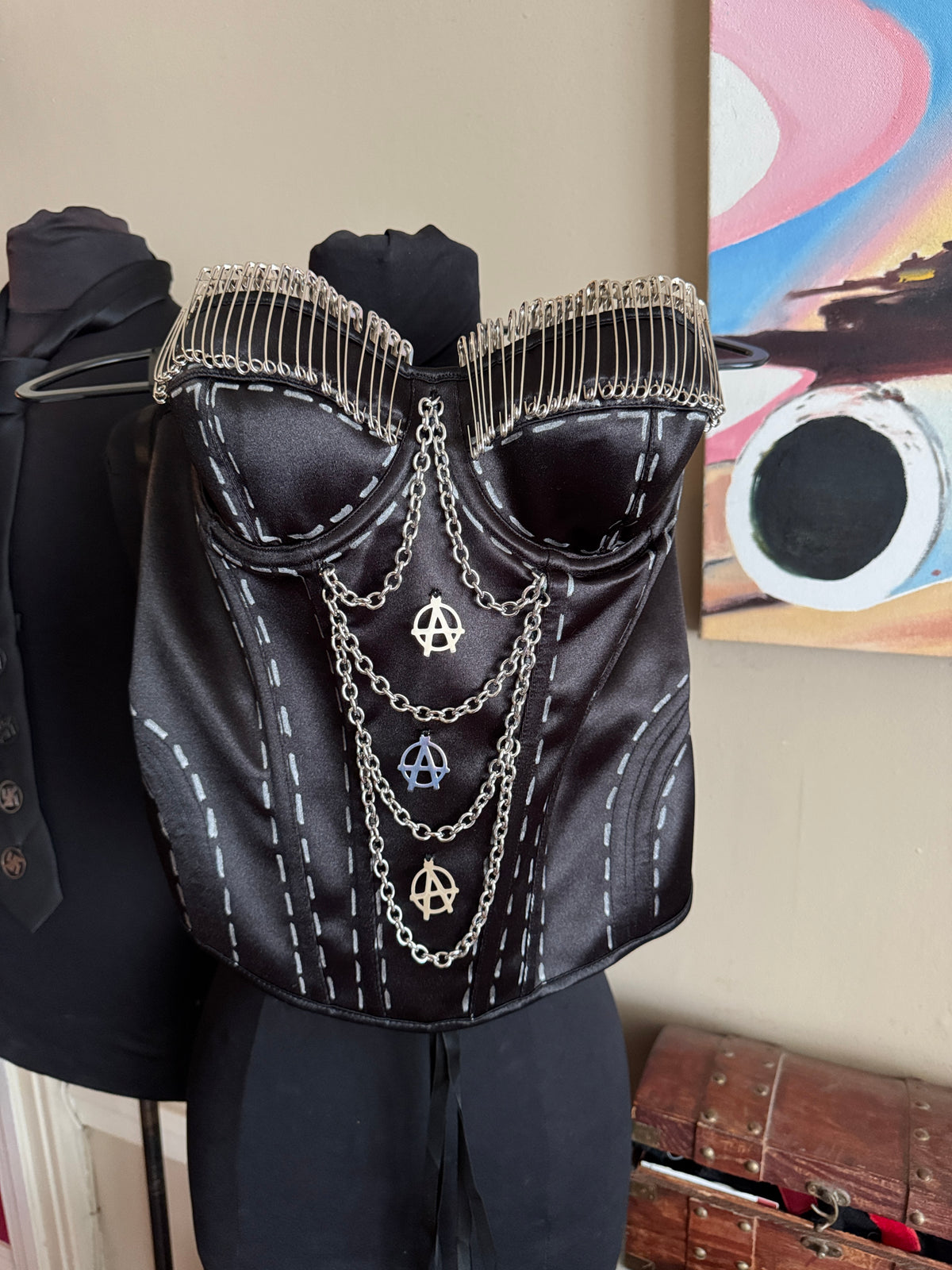 Punk Couture Corset Bustier - S
