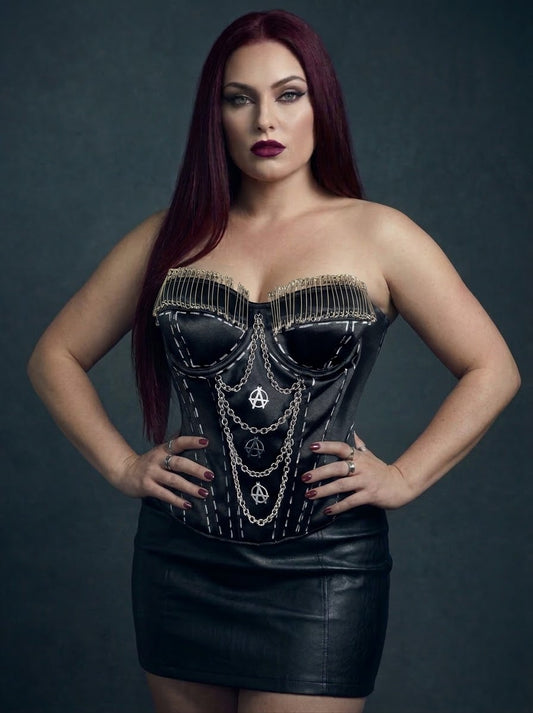 Punk Couture Corset Bustier - L