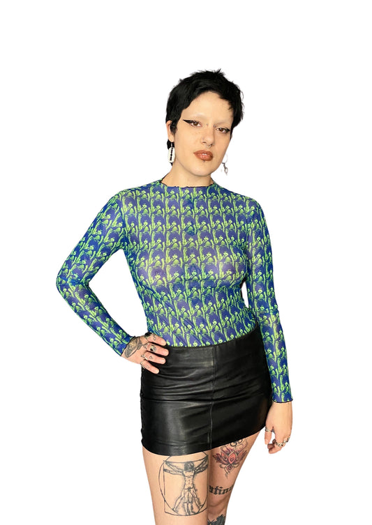 siouxsie mesh top