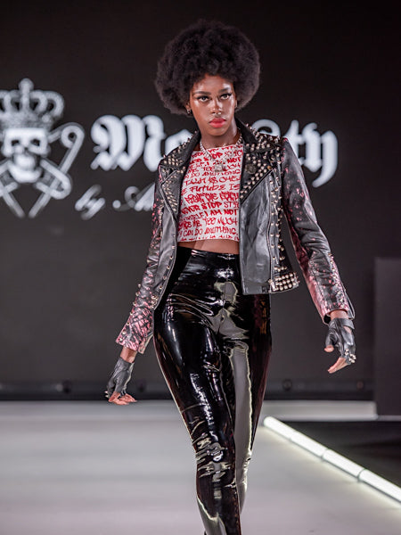 Load video: Punk Majesty New York Fashion Week Runway Show