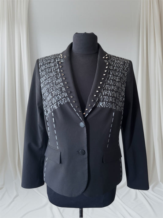 THE FUTURE IS UNKNOWN Size 12 Womens Suit Jacket
